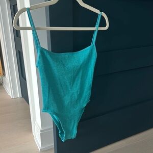 New Bond-Eye Australia one piece turquoise shimmer